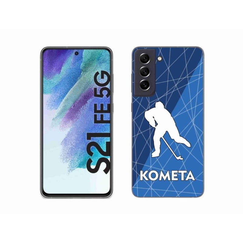 Gelový kryt mmCase na mobil Samsung Galaxy S21 FE 5G - Kometa