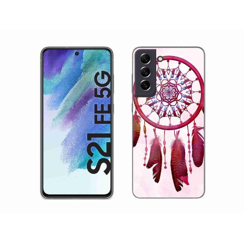 Gelový kryt mmCase na mobil Samsung Galaxy S21 FE 5G - lapač snů