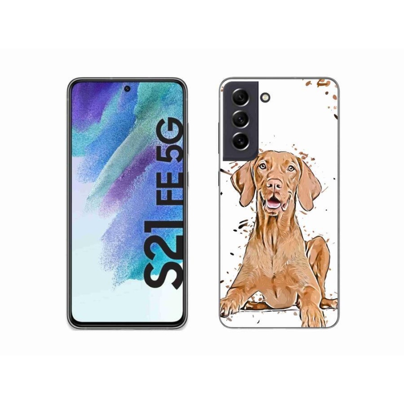Gelový kryt mmCase na mobil Samsung Galaxy S21 FE 5G - maďar