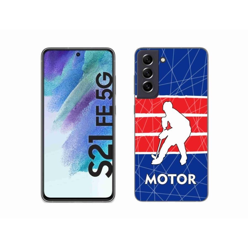 Gelový kryt mmCase na mobil Samsung Galaxy S21 FE 5G - Motor