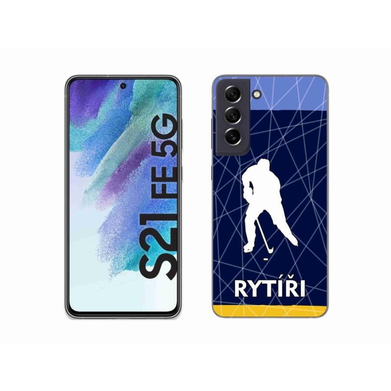 Gelový kryt mmCase na mobil Samsung Galaxy S21 FE 5G - Rytíři