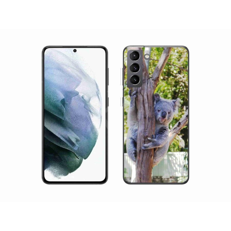 Gelový kryt mmCase na mobil Samsung Galaxy S21 - koala