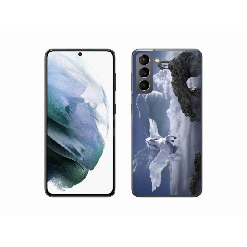 Gelový kryt mmCase na mobil Samsung Galaxy S21 - pegas