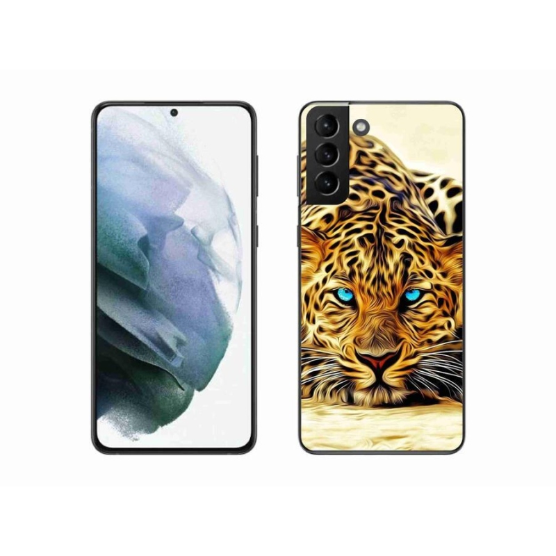 Gelový kryt mmCase na mobil Samsung Galaxy S21 Plus - kreslený tygr