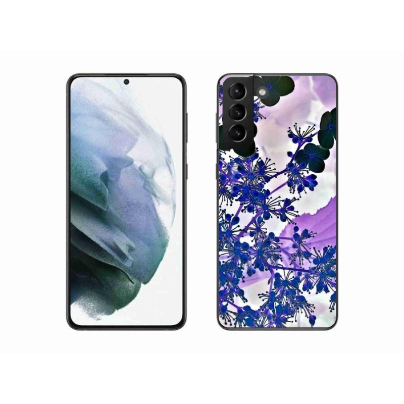 Gelový kryt mmCase na mobil Samsung Galaxy S21 Plus - květ hortenzie