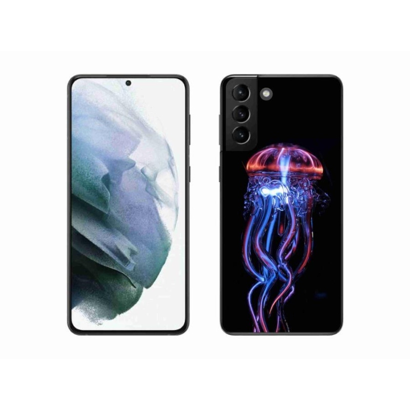 Gelový kryt mmCase na mobil Samsung Galaxy S21 Plus - medúza