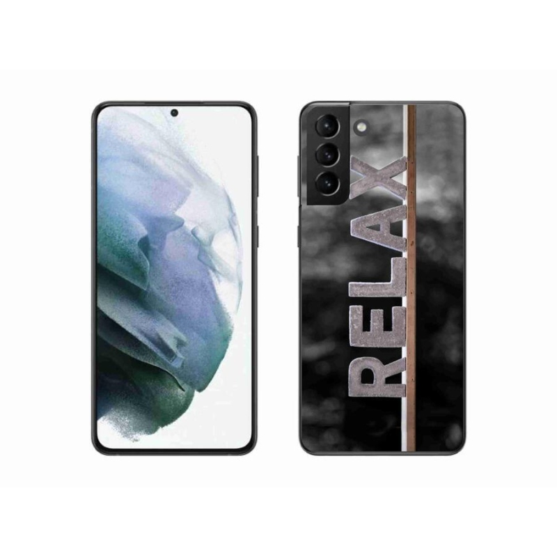 Gelový kryt mmCase na mobil Samsung Galaxy S21 Plus - relax 1