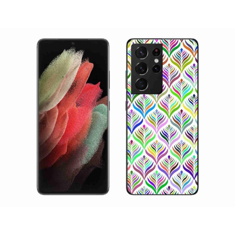 Gelový kryt mmCase na mobil Samsung Galaxy S21 Ultra 5G - abstrakt 15
