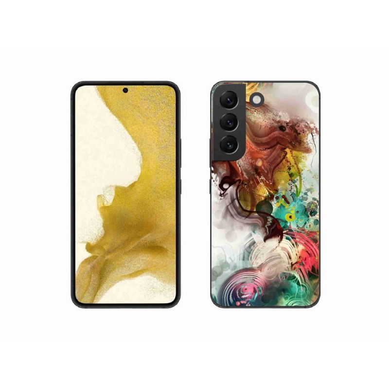 Gelový kryt mmCase na mobil Samsung Galaxy S22 5G - abstrakt 1