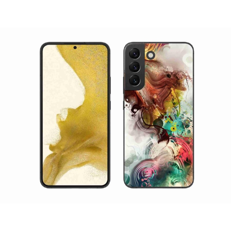 Gelový kryt mmCase na mobil Samsung Galaxy S22+ 5G - abstrakt 1