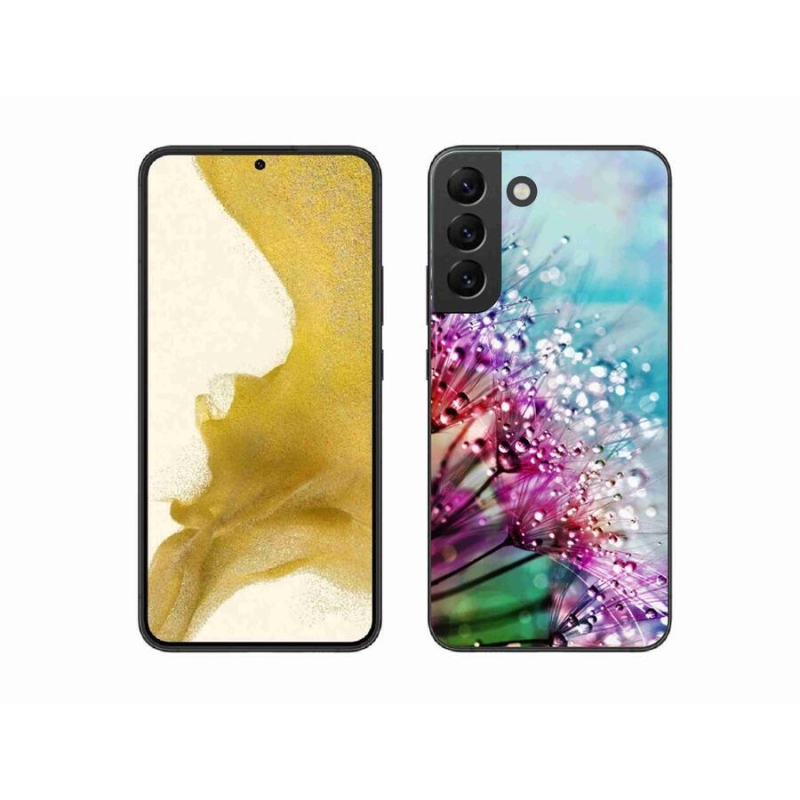 Gelový kryt mmCase na mobil Samsung Galaxy S22+ 5G - barevné květy