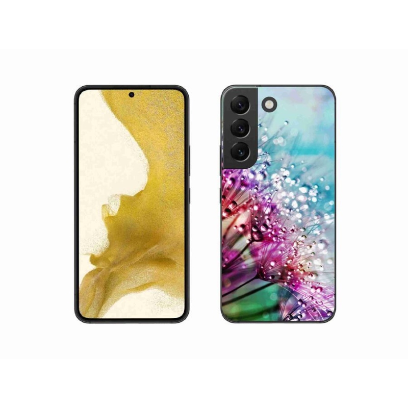 Gelový kryt mmCase na mobil Samsung Galaxy S22 5G - barevné květy