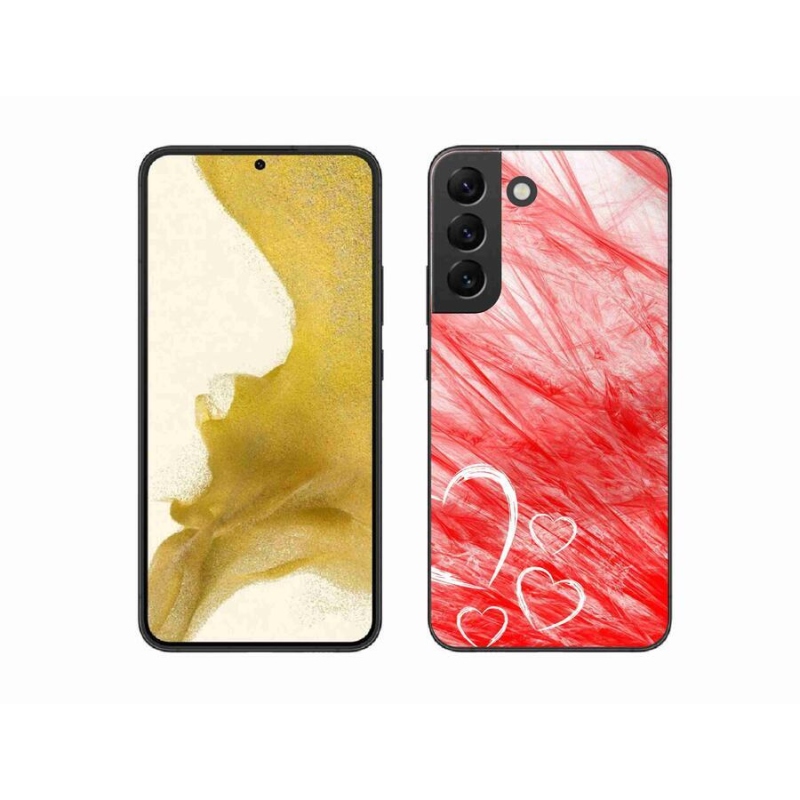 Gelový kryt mmCase na mobil Samsung Galaxy S22+ 5G - heart