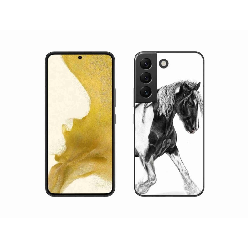 Gelový kryt mmCase na mobil Samsung Galaxy S22 5G - kůň