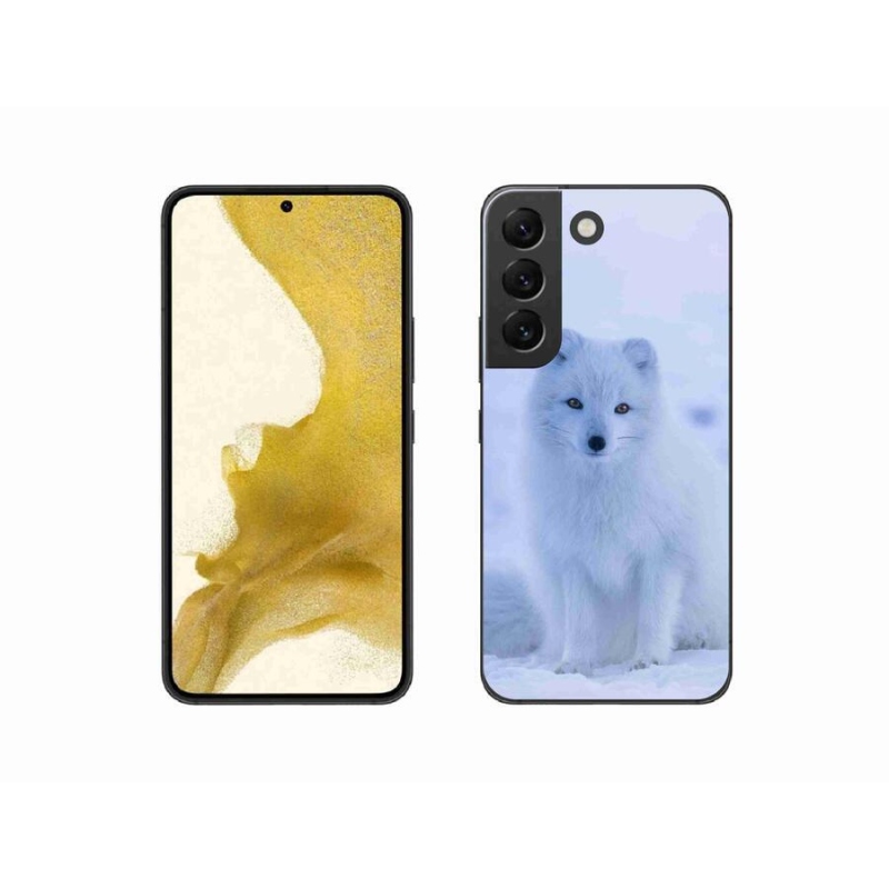 Gelový kryt mmCase na mobil Samsung Galaxy S22 5G - polární liška