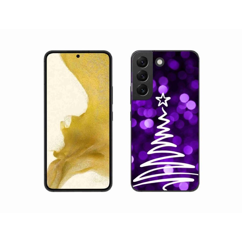 Gelový kryt mmCase na mobil Samsung Galaxy S22 5G - stromek