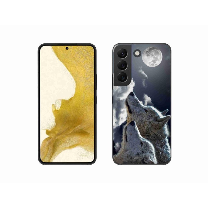 Gelový kryt mmCase na mobil Samsung Galaxy S22 5G - vlci
