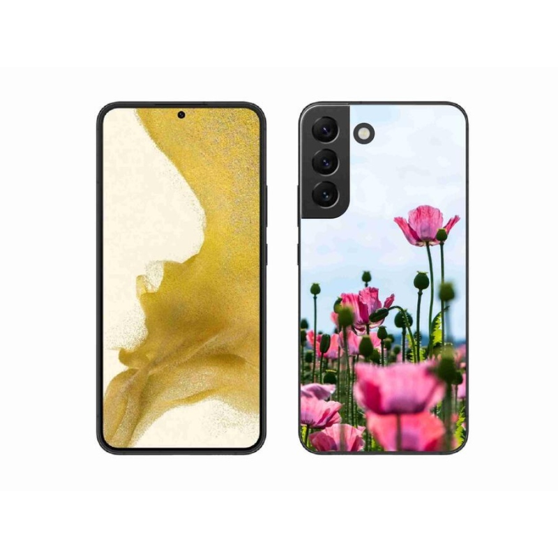 Gelový kryt mmCase na mobil Samsung Galaxy S22+ 5G - vlčí mák