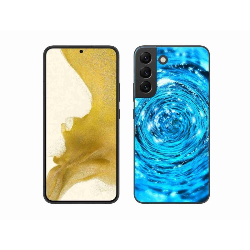 Gelový kryt mmCase na mobil Samsung Galaxy S22+ 5G - vodní vír
