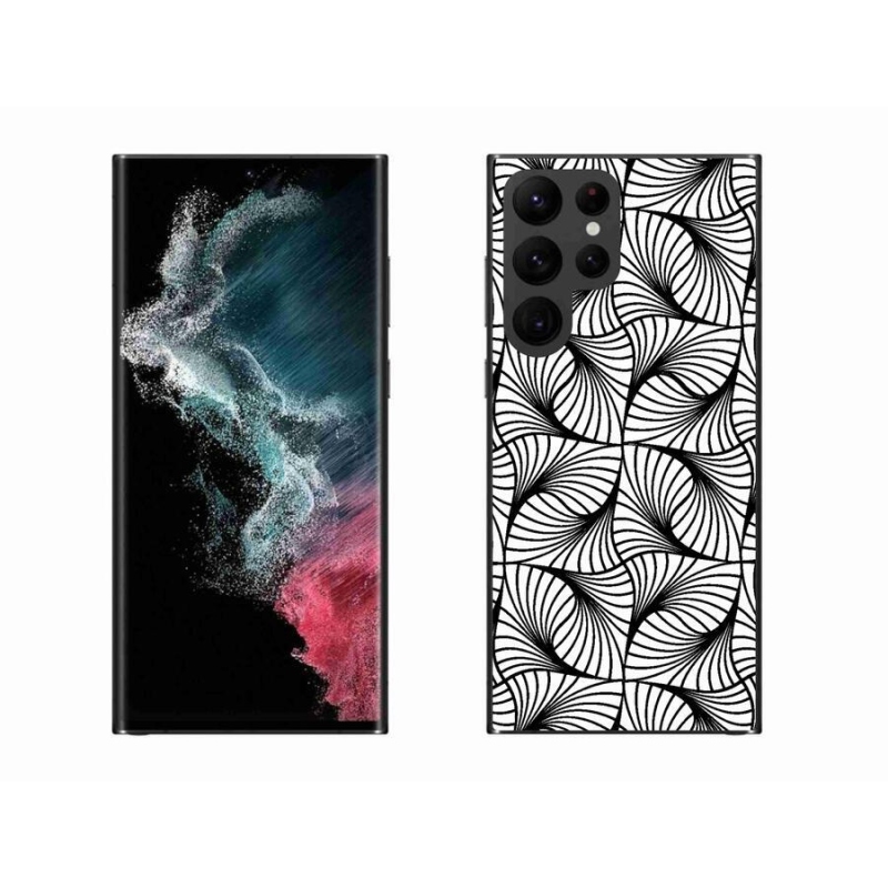 Gelový kryt mmCase na mobil Samsung Galaxy S22 Ultra 5G - abstrakt 11