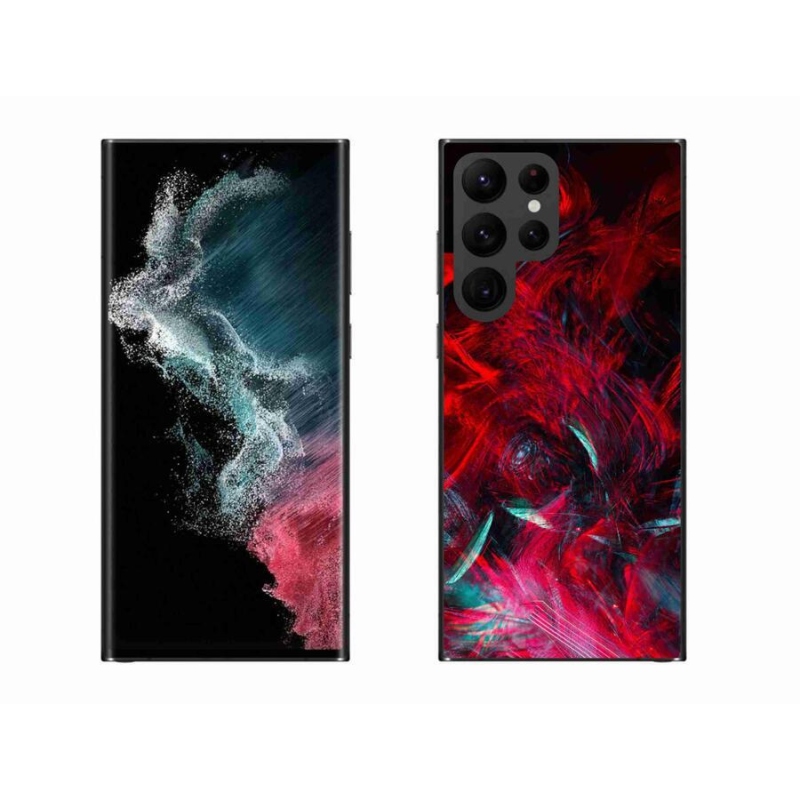 Gelový kryt mmCase na mobil Samsung Galaxy S22 Ultra 5G - abstrakt 16