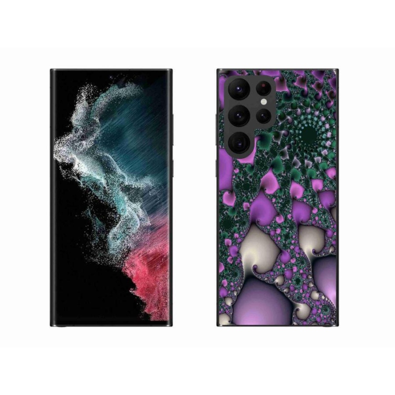 Gelový kryt mmCase na mobil Samsung Galaxy S22 Ultra 5G - abstrakt 7