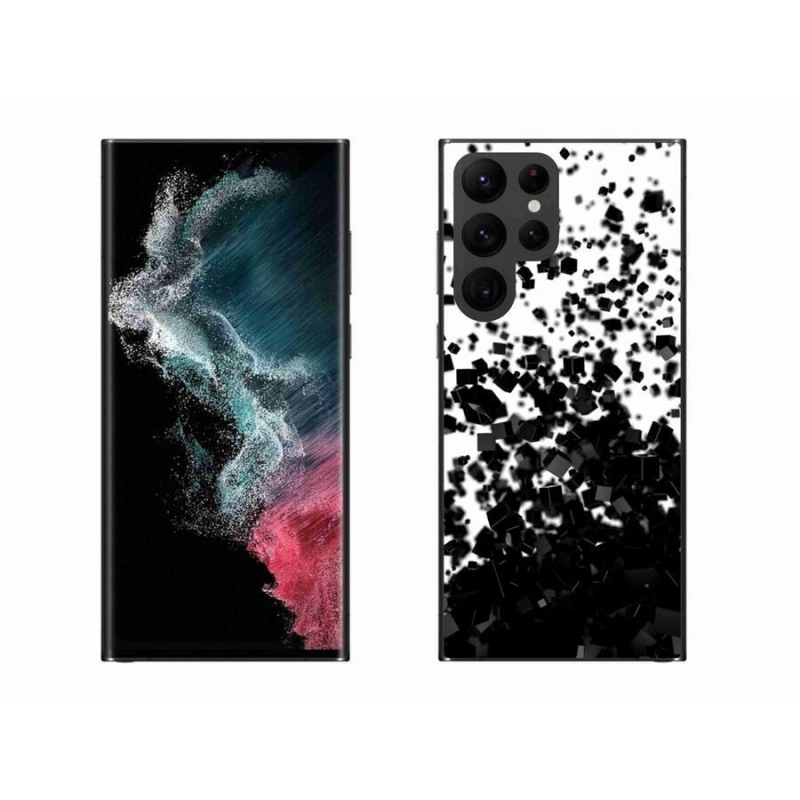 Gelový kryt mmCase na mobil Samsung Galaxy S22 Ultra 5G - abstraktní vzor 1