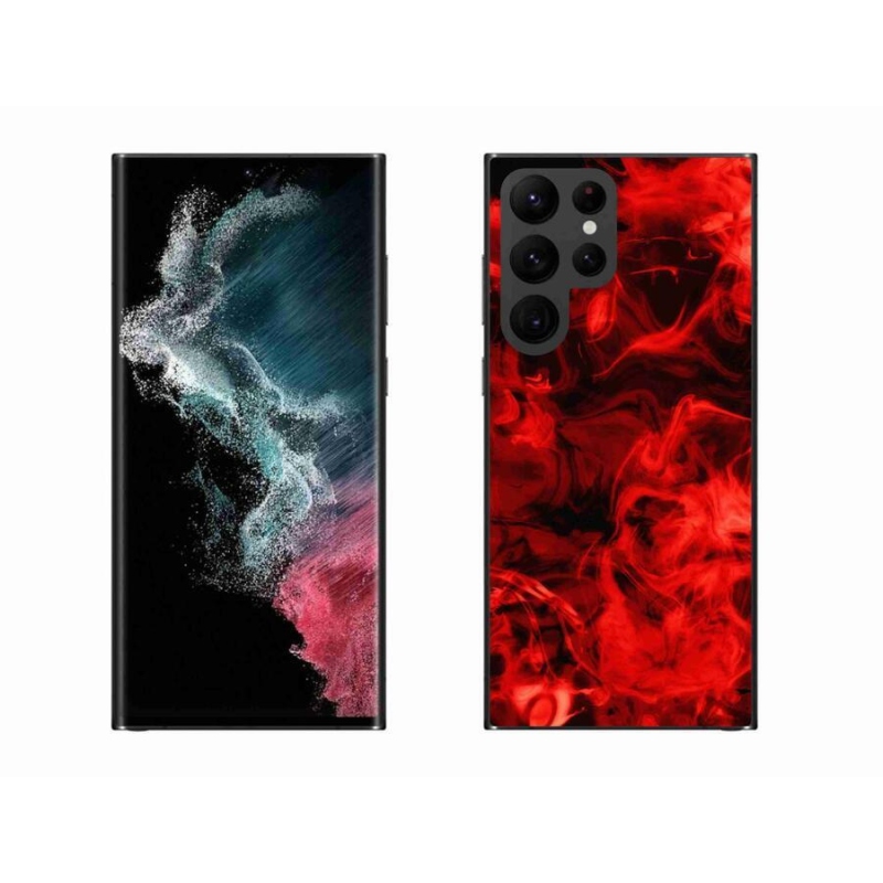 Gelový kryt mmCase na mobil Samsung Galaxy S22 Ultra 5G - abstraktní vzor 11