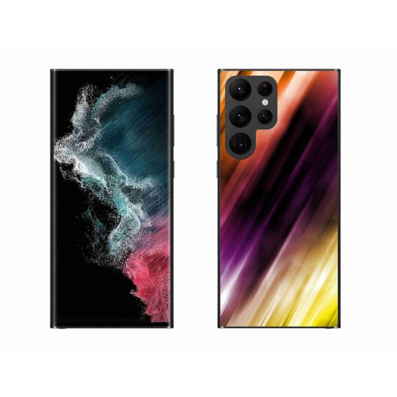 Gelový kryt mmCase na mobil Samsung Galaxy S22 Ultra 5G - abstraktní vzor 5