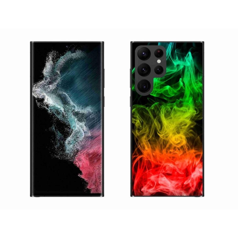 Gelový kryt mmCase na mobil Samsung Galaxy S22 Ultra 5G - abstraktní vzor 7