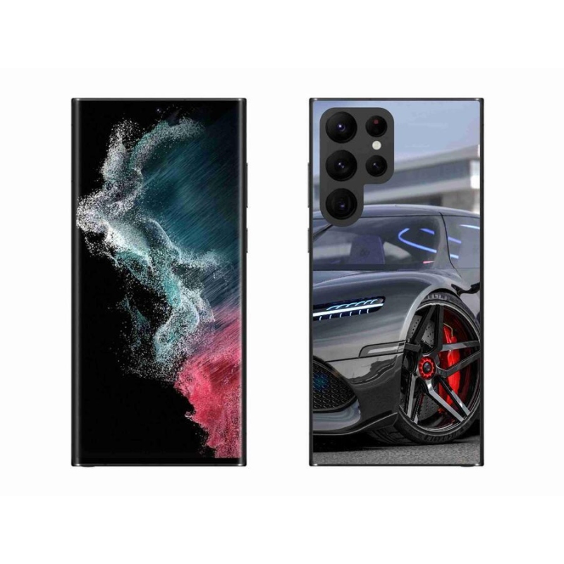 Gelový kryt mmCase na mobil Samsung Galaxy S22 Ultra 5G - auto 5