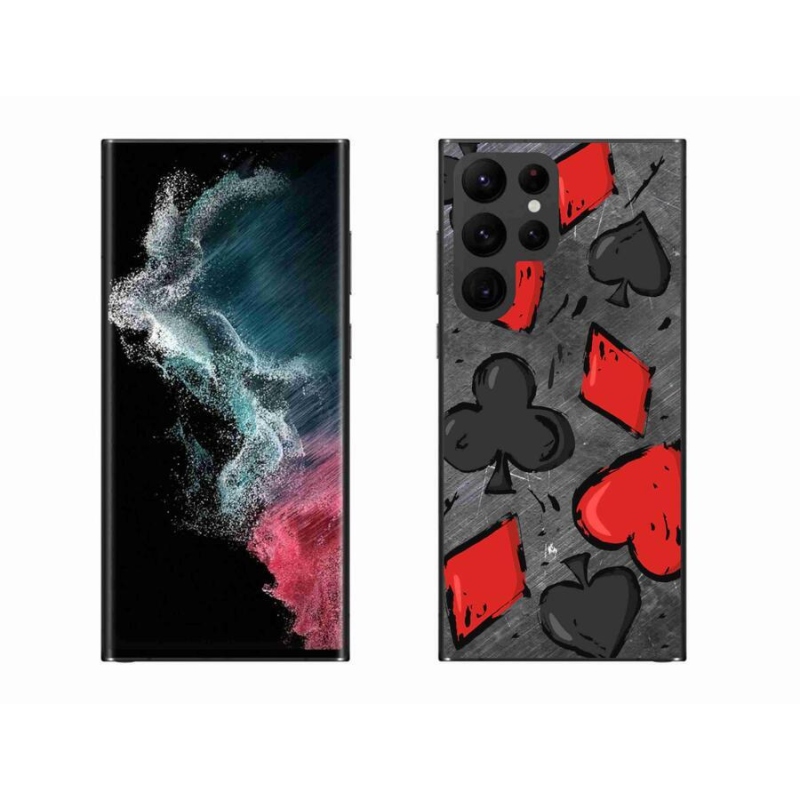 Gelový kryt mmCase na mobil Samsung Galaxy S22 Ultra 5G - karta 1