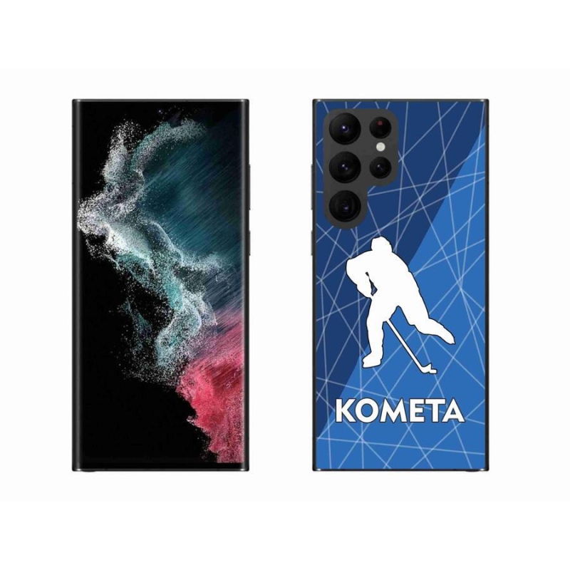 Gelový kryt mmCase na mobil Samsung Galaxy S22 Ultra 5G - Kometa