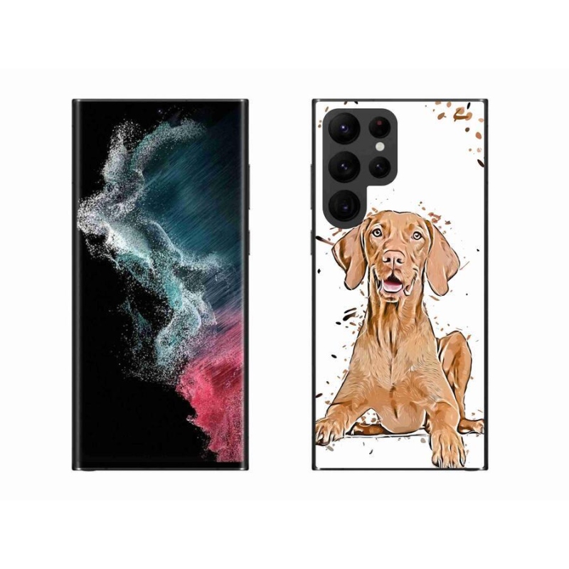 Gelový kryt mmCase na mobil Samsung Galaxy S22 Ultra 5G - maďar