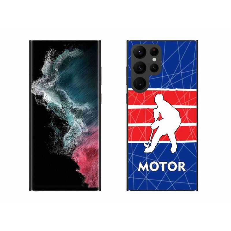Gelový kryt mmCase na mobil Samsung Galaxy S22 Ultra 5G - Motor