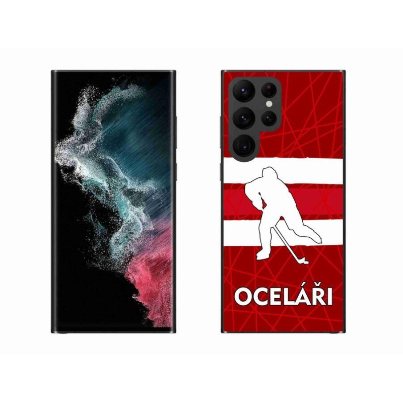 Gelový kryt mmCase na mobil Samsung Galaxy S22 Ultra 5G - Oceláři