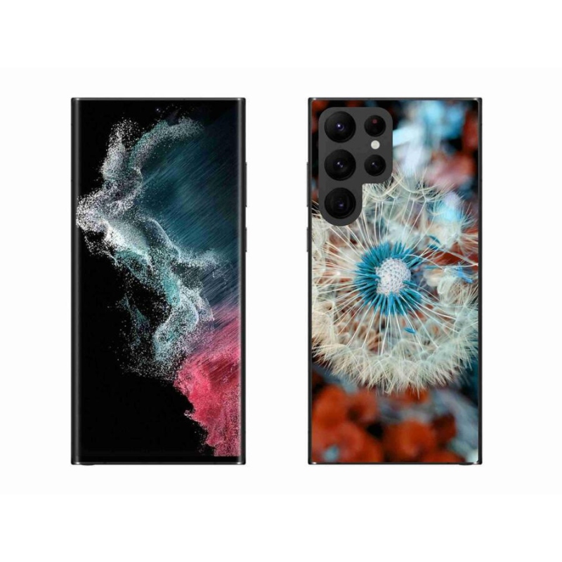 Gelový kryt mmCase na mobil Samsung Galaxy S22 Ultra 5G - odkvetlá pampeliška 1
