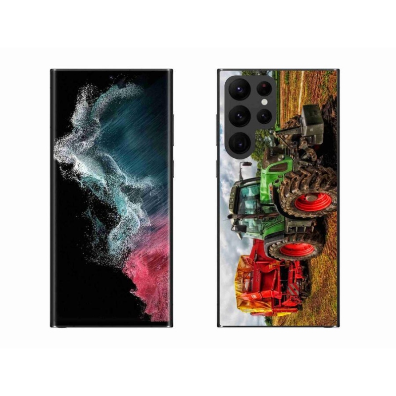 Gelový kryt mmCase na mobil Samsung Galaxy S22 Ultra 5G - traktor 4