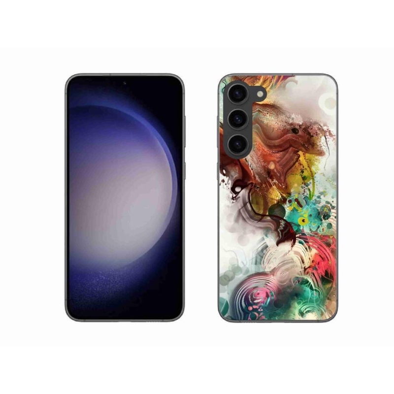 Gelový kryt mmCase na mobil Samsung Galaxy S23+ 5G - abstrakt 1
