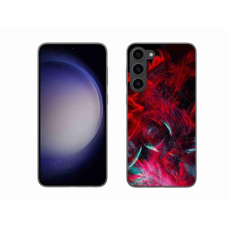 Gelový kryt mmCase na mobil Samsung Galaxy S23+ 5G - abstrakt 16