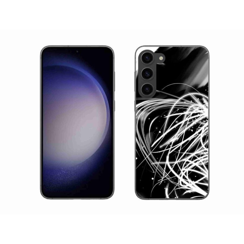 Gelový kryt mmCase na mobil Samsung Galaxy S23+ 5G - abstrakt 2