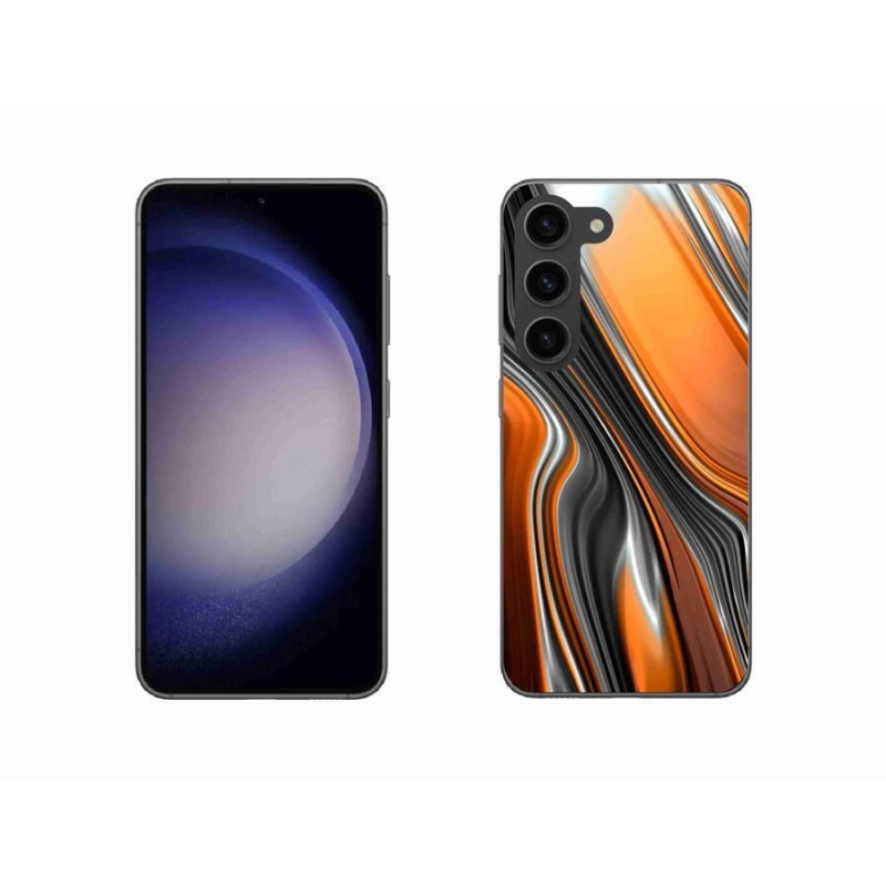 Gelový kryt mmCase na mobil Samsung Galaxy S23 5G - abstrakt 3