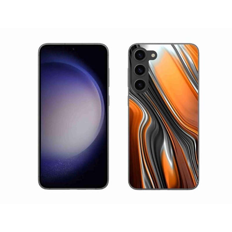 Gelový kryt mmCase na mobil Samsung Galaxy S23+ 5G - abstrakt 3