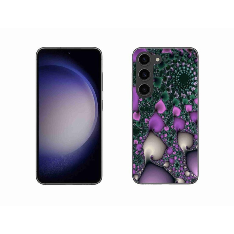 Gelový kryt mmCase na mobil Samsung Galaxy S23 5G - abstrakt 7