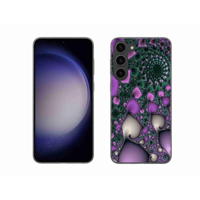 Gelový kryt mmCase na mobil Samsung Galaxy S23+ 5G - abstrakt 7