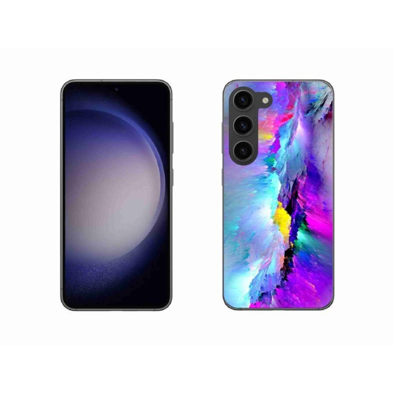 Gelový kryt mmCase na mobil Samsung Galaxy S23 5G - abstrakt