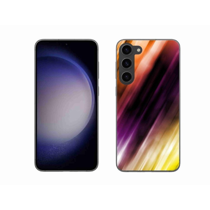 Gelový kryt mmCase na mobil Samsung Galaxy S23+ 5G - abstraktní vzor 5