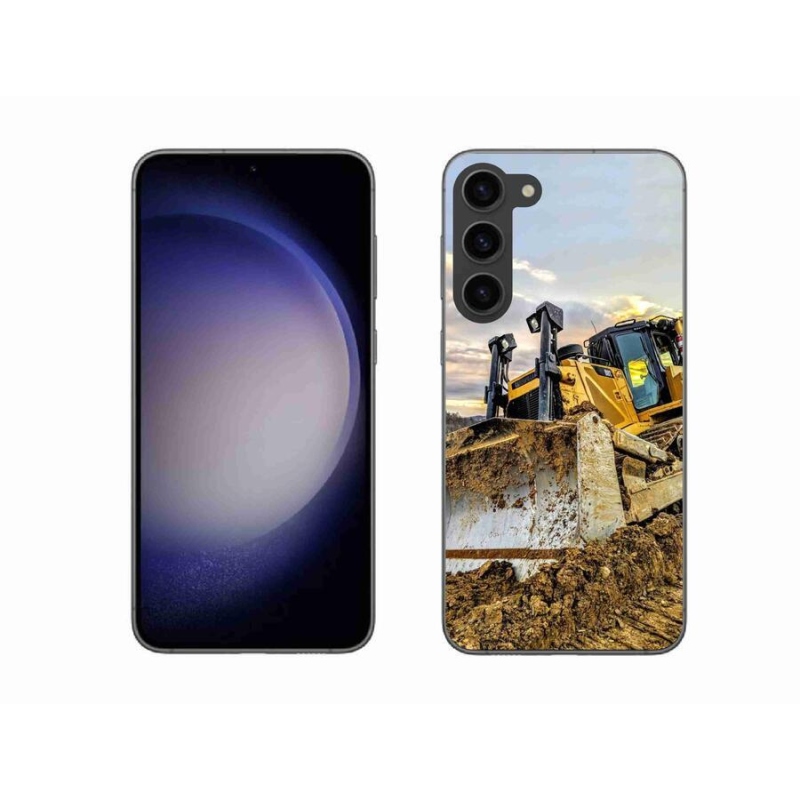 Gelový kryt mmCase na mobil Samsung Galaxy S23+ 5G - bagr