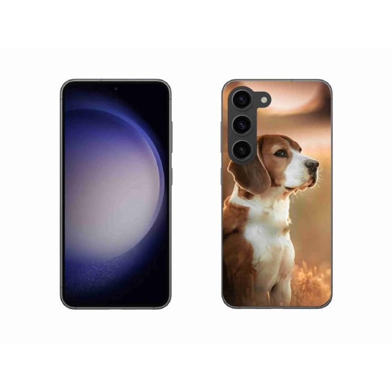 Gelový kryt mmCase na mobil Samsung Galaxy S23 5G - bígl
