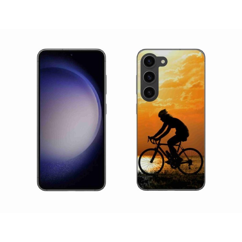 Gelový kryt mmCase na mobil Samsung Galaxy S23 5G - cyklovýlet
